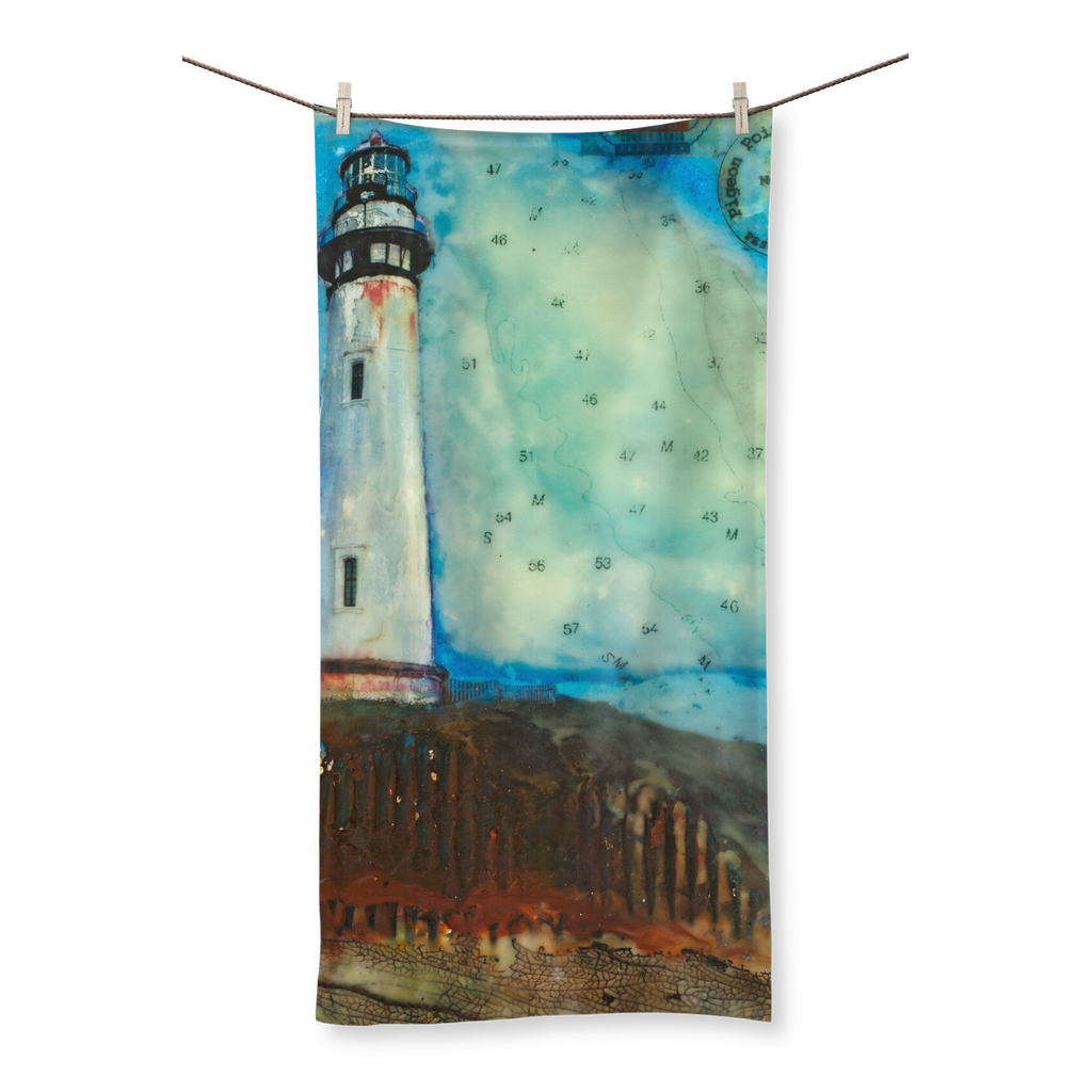 Journey to the Lighthouse: Pigeon Point, California ﻿All Over Towel