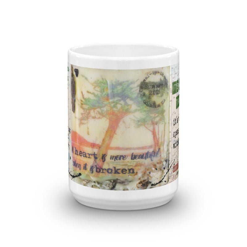 Sea Echoes Collector Series: v1.9 "A Heart Is More Beautiful When It Is Broken" Art - Mug