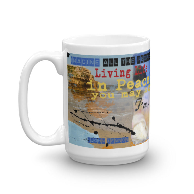 Sea Echoes Collector Series: v1.3 "I'm a Dreamer, But I'm Not the Only One" Art - Mug﻿