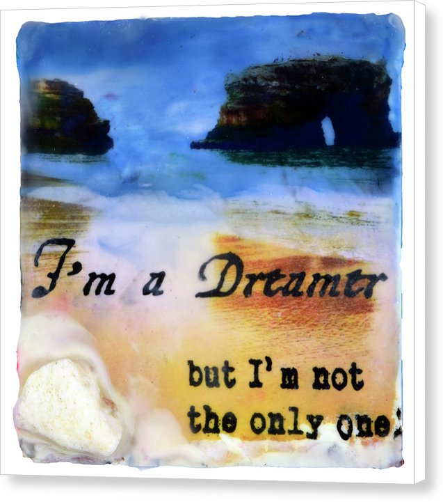 Sea Echoes Collector Series: v1.3 "I'm A Dreamer, But I'm Not The Only One" - Canvas Print