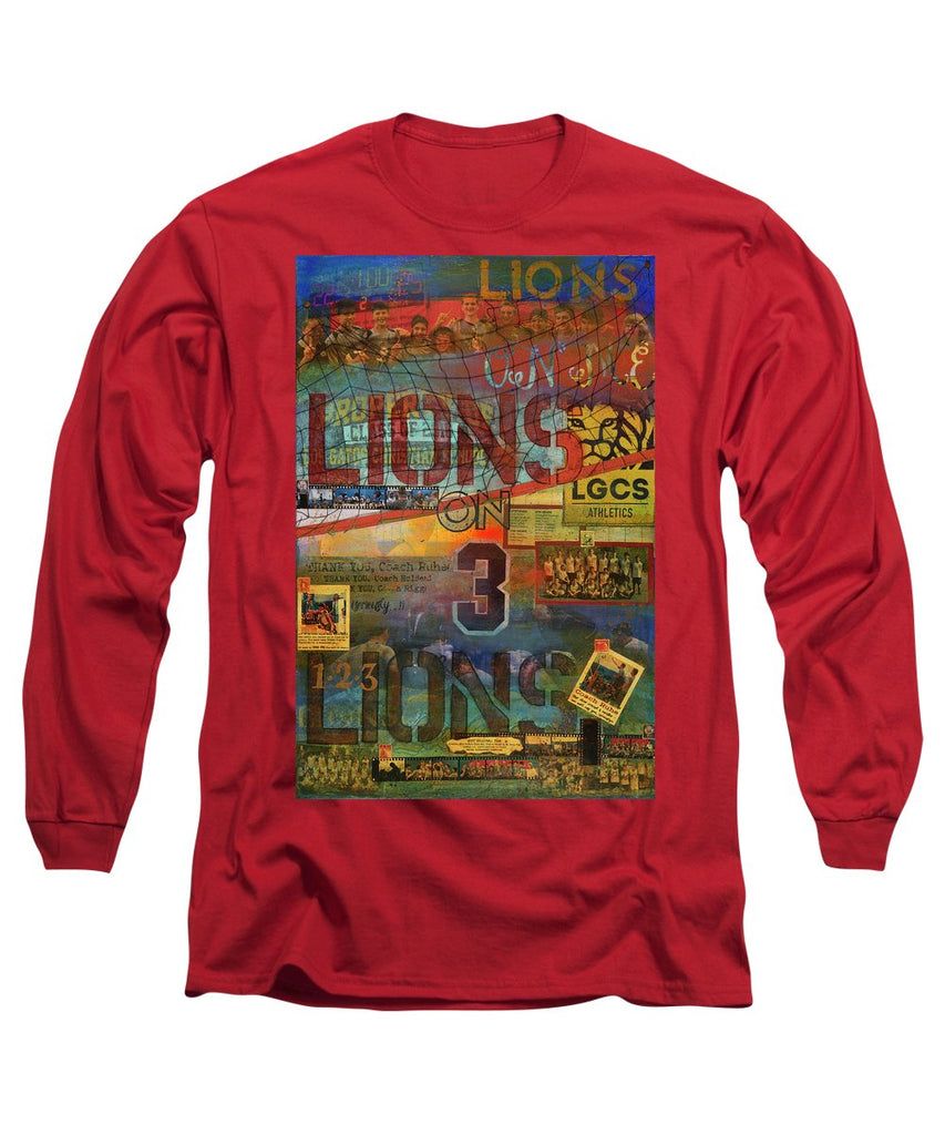 Sports - Art Commission Mixed Media Painting - Long Sleeve T-Shirt