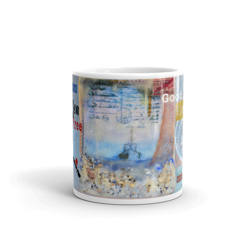 Sea Echoes Collector Series: v1.2 "Let the Sea Set You Free" Art - Mug