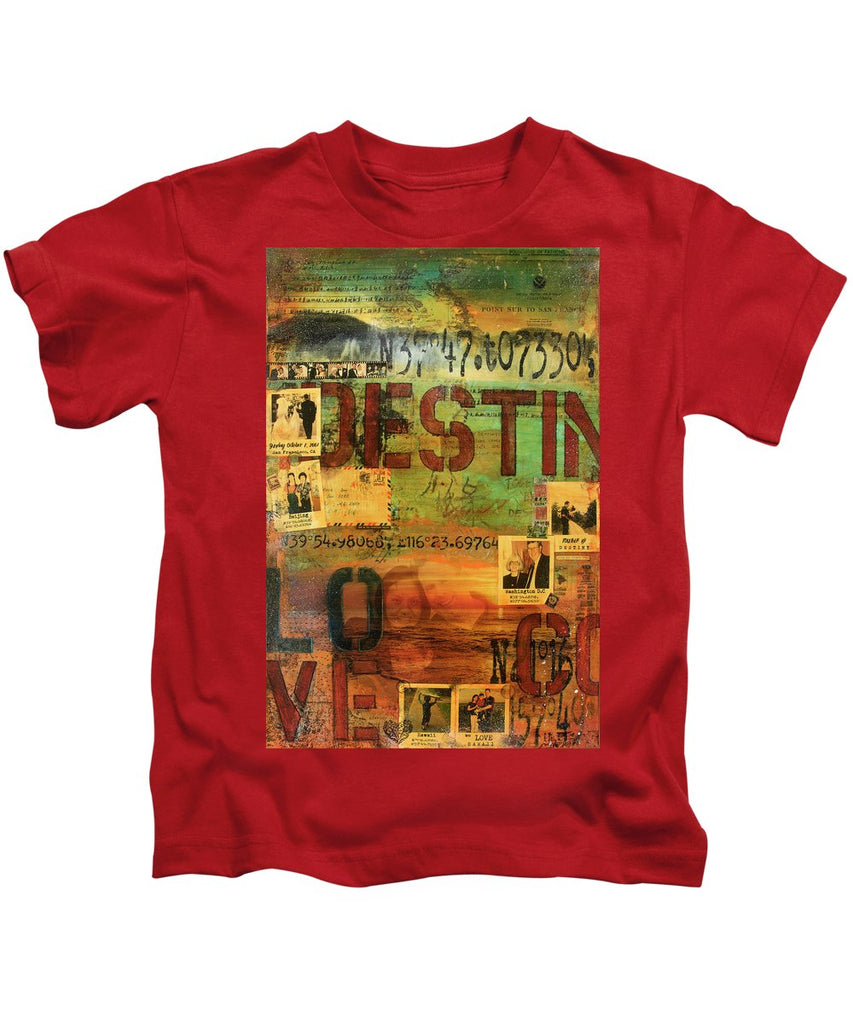 Monaghan Family Diptych - Left Side - Jocelyn Cruz Art Commission - Canvas Print - Kids T-Shirt