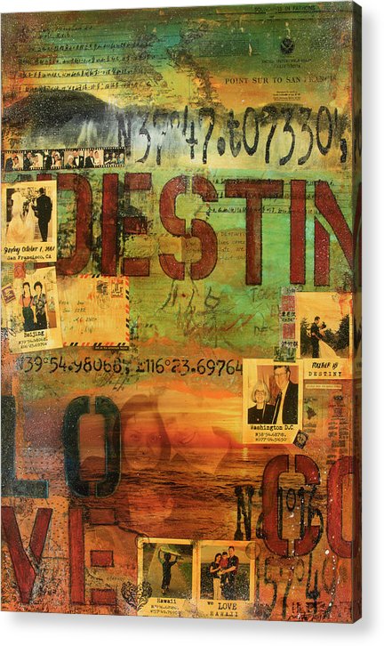 Monaghan Family Diptych - Left Side - Jocelyn Cruz Art Commission - Canvas Print - Acrylic Print