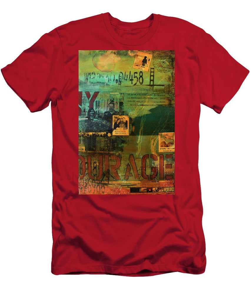 Monaghan Family Diptych - Right Side - Jocelyn Cruz Art Commission - Canvas Print - Men's T-Shirt (Athletic Fit)