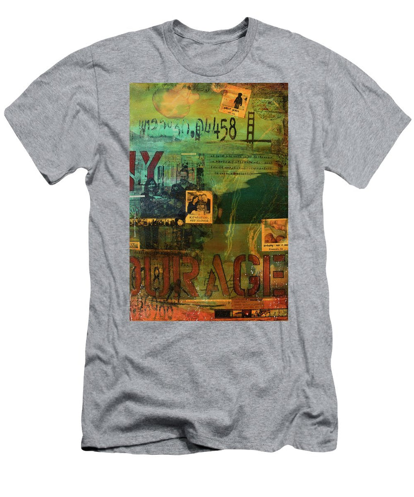 Monaghan Family Diptych - Right Side - Jocelyn Cruz Art Commission - Canvas Print - Men's T-Shirt (Athletic Fit)