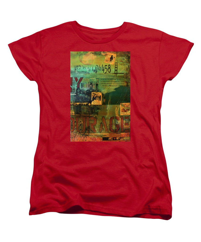 Monaghan Family Diptych - Right Side - Jocelyn Cruz Art Commission - Canvas Print - Women's T-Shirt (Standard Fit)
