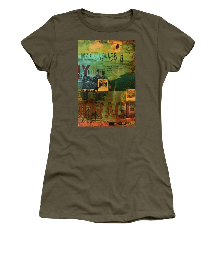 Monaghan Family Diptych - Right Side - Jocelyn Cruz Art Commission - Canvas Print - Women's T-Shirt