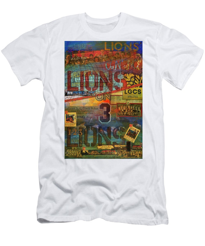 Sports - Art Commission Mixed Media Painting - Men's T-Shirt (Athletic Fit)