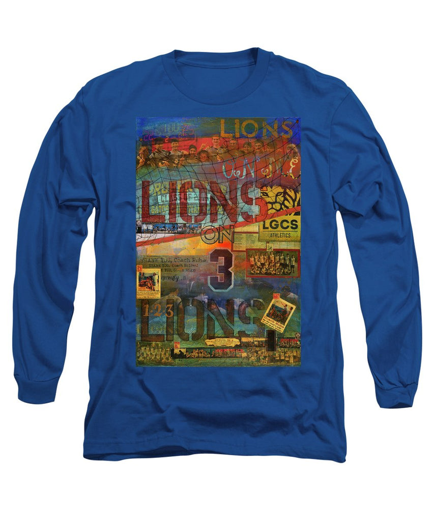 Sports - Art Commission Mixed Media Painting - Long Sleeve T-Shirt