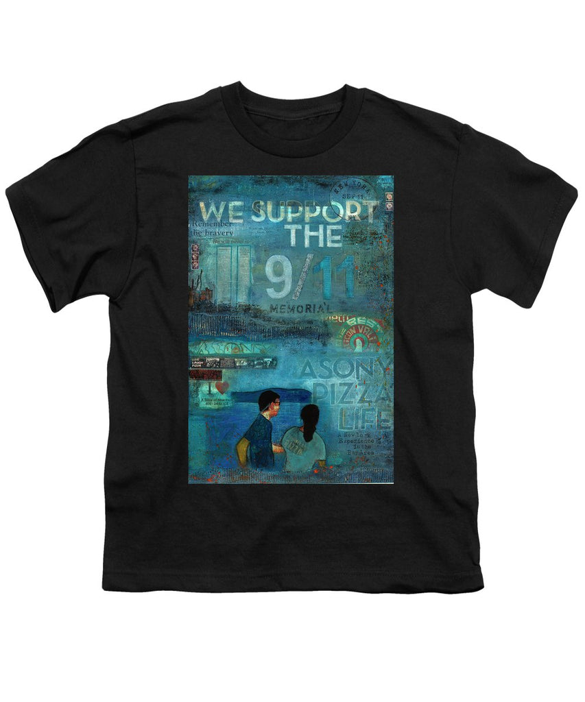 Tribute To Nyc Sept 11 Twin Towers - Youth T-Shirt