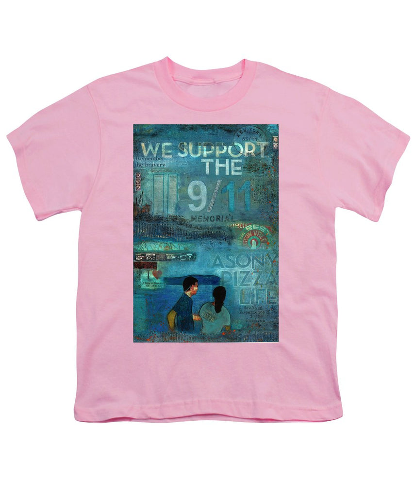 Tribute To Nyc Sept 11 Twin Towers - Youth T-Shirt