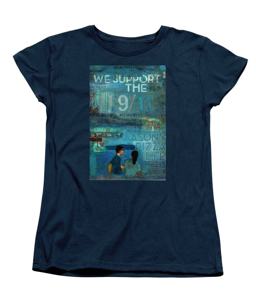 Tribute To Nyc Sept 11 Twin Towers - Women's T-Shirt (Standard Fit)