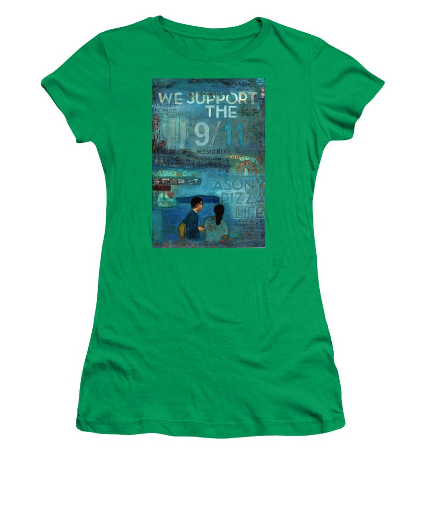 Tribute To Nyc Sept 11 Twin Towers - Women's T-Shirt