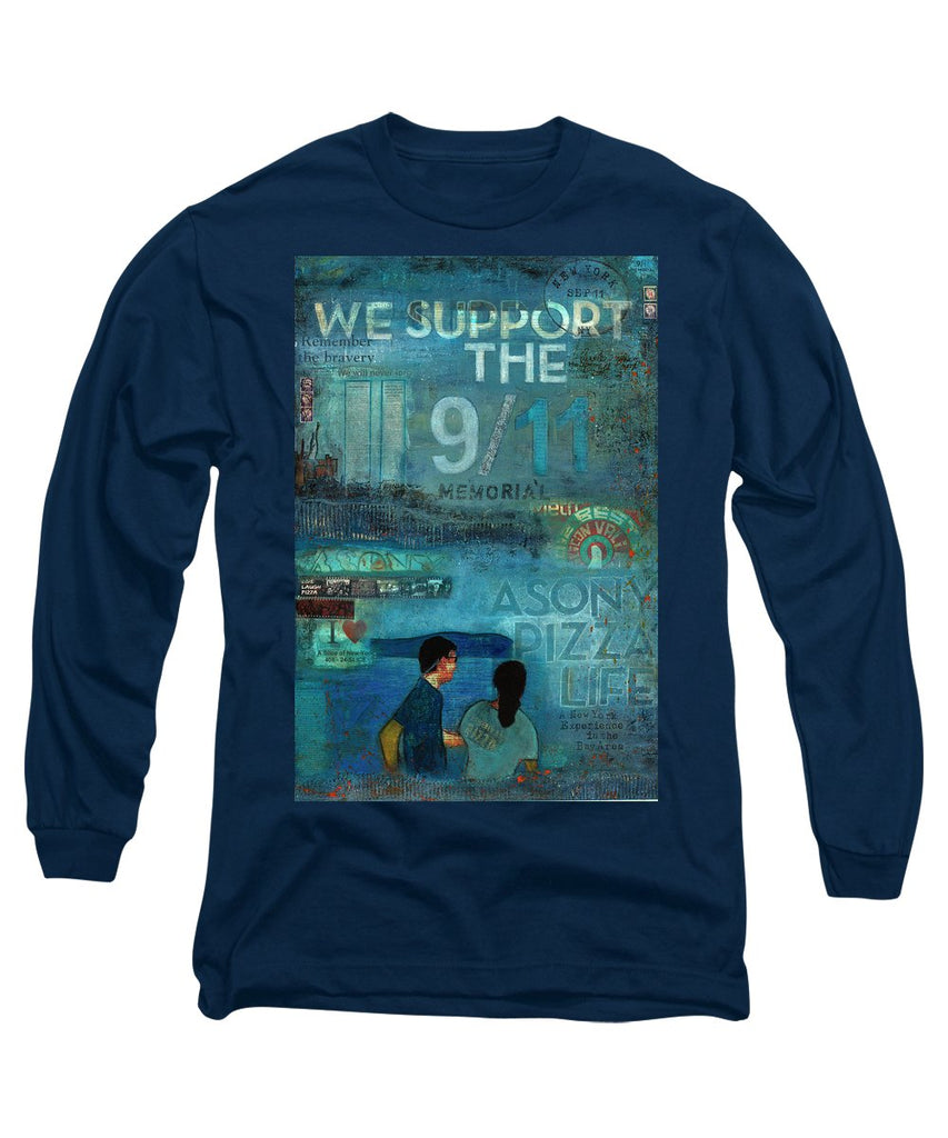 Tribute To Nyc Sept 11 Twin Towers - Long Sleeve T-Shirt