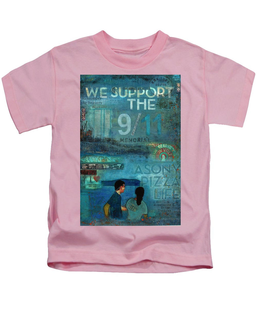 Tribute To Nyc Sept 11 Twin Towers - Kids T-Shirt