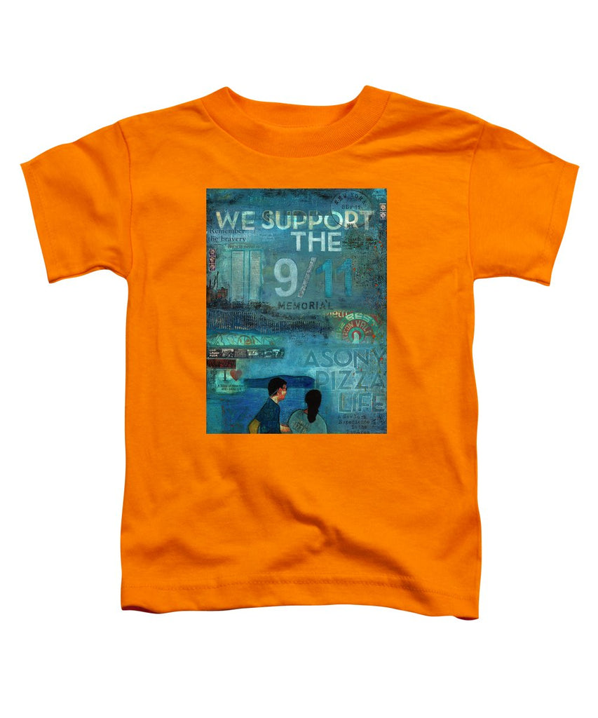Tribute To Nyc Sept 11 Twin Towers - Toddler T-Shirt