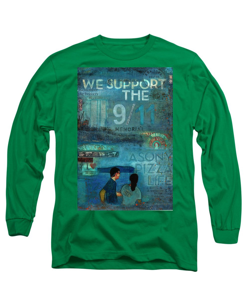Tribute To Nyc Sept 11 Twin Towers - Long Sleeve T-Shirt