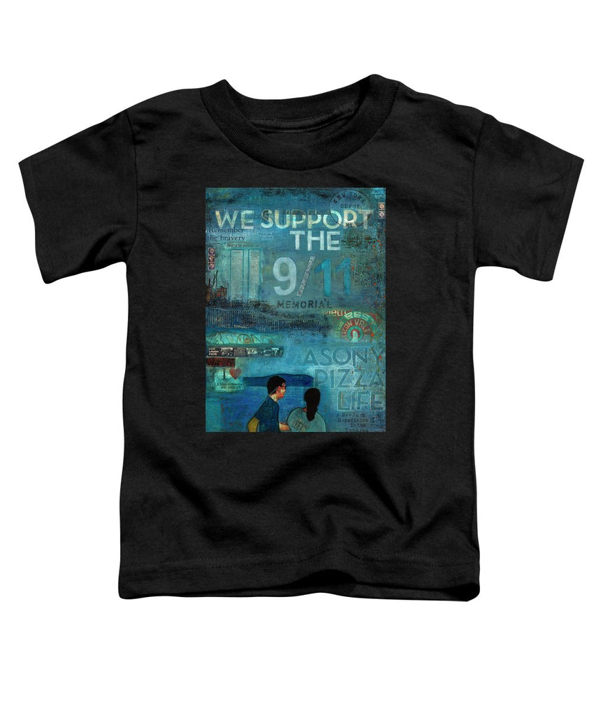 Tribute To Nyc Sept 11 Twin Towers - Toddler T-Shirt