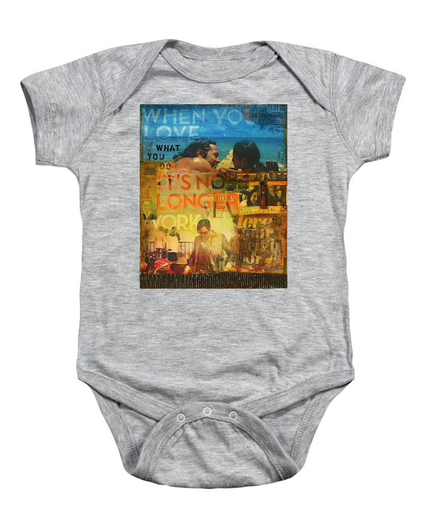 When You Love What You Do - Jocelyn Cruz Art Commission - Baby Onesie