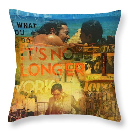When You Love What You Do - Jocelyn Cruz Art Commission - Throw Pillow